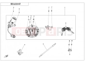 CFMOTO 450 SR (CF400-6H) LOCK KIT - F01