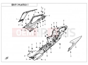 CFMOTO 450 SR (CF400-6H) PLASTICS 5 - F04-5