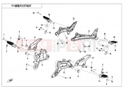 CFMOTO 450 SR (CF400-6H) FOOTREST - F14