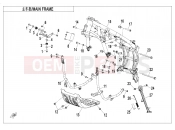 CFMOTO 450 MT (CF400-8A [CN4] ) MAIN FRAME(LOW FENDER) - F03-2-A