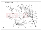 CFMOTO 450 MT (CF400-8A [CN4] ) MAIN FRAME(HIGH FENDER) - F03-2-B