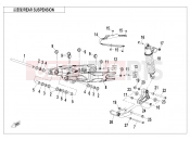 CFMOTO 450 MT (CF400-8A [CN4] ) REAR SUSPENSION - F06