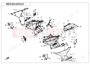 CFMOTO 450 SR S (CF400-9F [EU5] ) PLASTICS 3 - F04-3