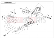 CFMOTO 400 NK (CF400-A [EU4] ) MUFFLER - F02