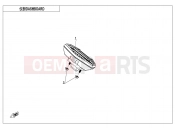 CFMOTO 400 NK (CF400-A [EU4] ) DASHBOARD - F17