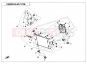 CFMOTO 400 NK (CF400-A [EU4] ) COOLING SYSTEM - F18