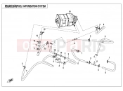CFMOTO 400 NK (CF400-A [EU4] ) FUEL VAPORIZATION SYSTEM - F36