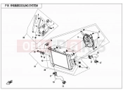 CFMOTO 400 NK (CF400-A [EU4] ) COOLING SYSTEM - F18