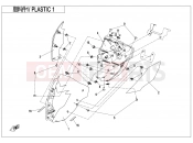 CFMOTO 400 NK (CF400-A [EU4] ) PLASTICS â  - F04-1