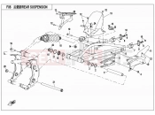 CFMOTO 400 NK (CF400-A [EU4] ) REAR SUSPENSION - F06