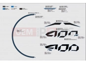 CFMOTO 400 NK (CF400-A [EU4] ) DECAL(TH-ATHENS BLUE) - F19-D