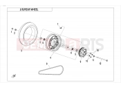 CFMOTO RAPIO NOVA (CF5000D [EU5] ) REAR WHEEL - F11