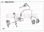 CFMOTO 650 MT (CF650-3) BRAKE SYSTEM - F08-1