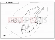 CFMOTO 650 MT (CF650-3) SEAT - F13