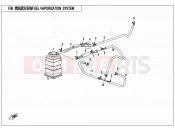 CFMOTO 650 MT (CF650-3) FUEL VAPORIZATION SYSTEM - F36