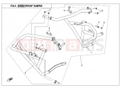 CFMOTO 650 MT (CF650-3) FRONT BUMPER(CIVIL) - F25-A