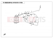 CFMOTO 650 MT (CF650-3) FUEL VAPORIZATION SYSTEM - F36