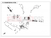 CFMOTO 650 MT (CF650-3C [EU4] ) STEERING SYSTEM(NON HAND GUARD) - F10-A