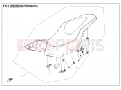 CFMOTO 650 MT (CF650-3C [EU4] ) SEAT(ORDINARY) - F13-B