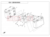 CFMOTO 650 MT (CF650-3C [EU4] ) SIDE BOXES(ALUMINIUM ALLOY) - F22-B
