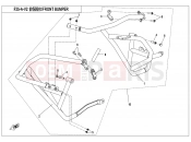 CFMOTO 650 MT (CF650-3C [EU4] ) FRONT BUMPER(NORMAL) - F25-A-V2