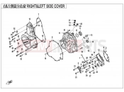 CFMOTO 2019 MOTORCYCLE 650 MT (CF650-3C [EU 4] ) RIGHT&LEFT SIDE COVER