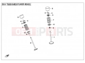 CFMOTO 2019 MOTORCYCLE 650 MT (CF650-3C [EU 4] ) CYLINDER HEAD（2）