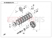CFMOTO 2019 MOTORCYCLE 650 MT (CF650-3C [EU 4] ) CLUTCH