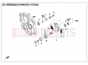 CFMOTO 2019 MOTORCYCLE 650 MT (CF650-3C [EU 4] ) TRANSMISSION SYSTEM（3）