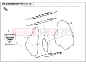 CFMOTO 2019 MOTORCYCLE 650 MT (CF650-3C [EU 4] ) ENGINE GASKET SET