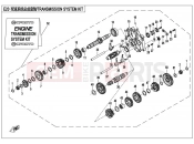 CFMOTO 2019 MOTORCYCLE 650 MT (CF650-3C [EU 4] ) TRANSMISSION SYSTEM KIT