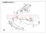 CFMOTO 2019 MOTORCYCLE 650 MT (CF650-3C [EU 4] ) 4 PLASTICS 4