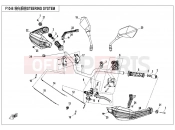 CFMOTO 2019 MOTORCYCLE 650 MT (CF650-3C [EU 4] ) STEERING SYSTEM(HAND GUARD)