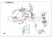 CFMOTO 2019 MOTORCYCLE 650 MT (CF650-3C [EU 4] ) FUEL TANK