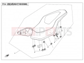 CFMOTO 2019 MOTORCYCLE 650 MT (CF650-3C [EU 4] ) SEAT（THICKENING）