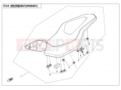 CFMOTO 2019 MOTORCYCLE 650 MT (CF650-3C [EU 4] ) SEAT（ORDINARY）