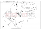 CFMOTO 2019 MOTORCYCLE 650 MT (CF650-3C [EU 4] ) FRONT BUMPER(NORMAL)