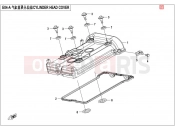 CFMOTO 650 MT (CF650-3C [EU 4] ) CYLINDER HEAD COVER