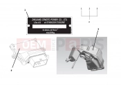 CFMOTO 650 MT (CF650-3C [EU 4] ) EU4 A3 STATE PARTS