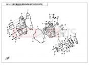 CFMOTO 650 NK (CF650-7B) RIGHT&LEFT SIDE COVER