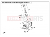 CFMOTO 650 NK (CF650-7B) CRANKSHAFT &CONNECTING ROD（1）