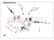 CFMOTO 650 NK (CF650-7B) STEERING SYSTEM