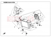 CFMOTO 650 NK (CF650-7B) COOLING SYSTEM