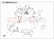 CFMOTO 650 NK (CF650-7B [EU4] ) PLASTICS â¢ - F04-3