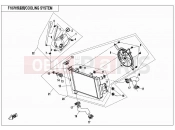 CFMOTO 650 NK (CF650-7B [EU4] ) COOLING SYSTEM - F18