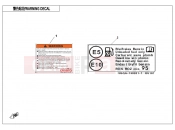 CFMOTO 650 NK (CF650-7B [EU4] ) LABEL - F19-A