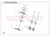 CFMOTO CX-2E (CF650DY) FRONT SUSPENSION - F05
