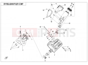 CFMOTO 700 CL-X (CF700-2 [EU5] ) MUFFLER - F02