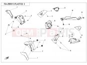 CFMOTO 700 CL-X (CF700-2 [EU5] ) PLASTICS2 - F04-2
