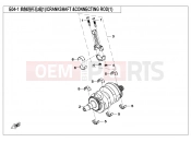 CFMOTO 700 CL-X (CF700-2 [EU5] ) CRANKSHAFT @^CONNECTING ROD(1) - E04-1